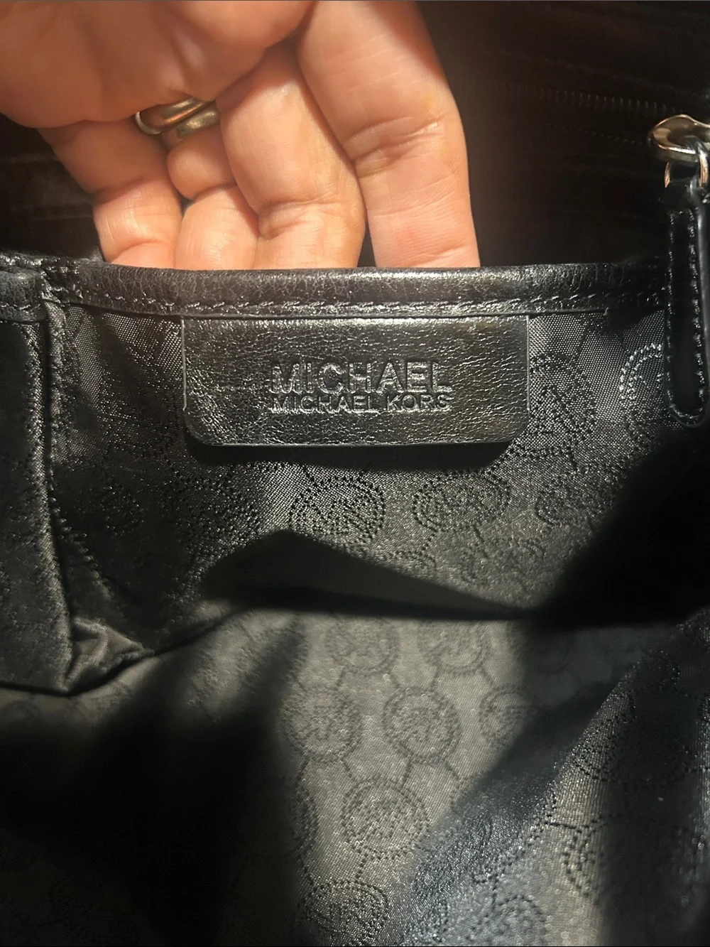 Michael Kors quilted leather